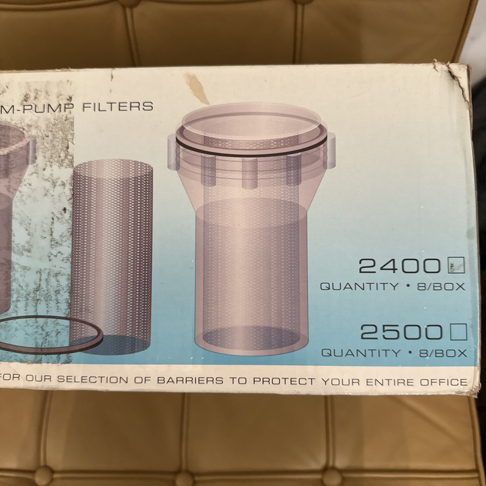 Pinnacle EVAC U Trap Disposable Closed System, Central Vacuum Pump Filters