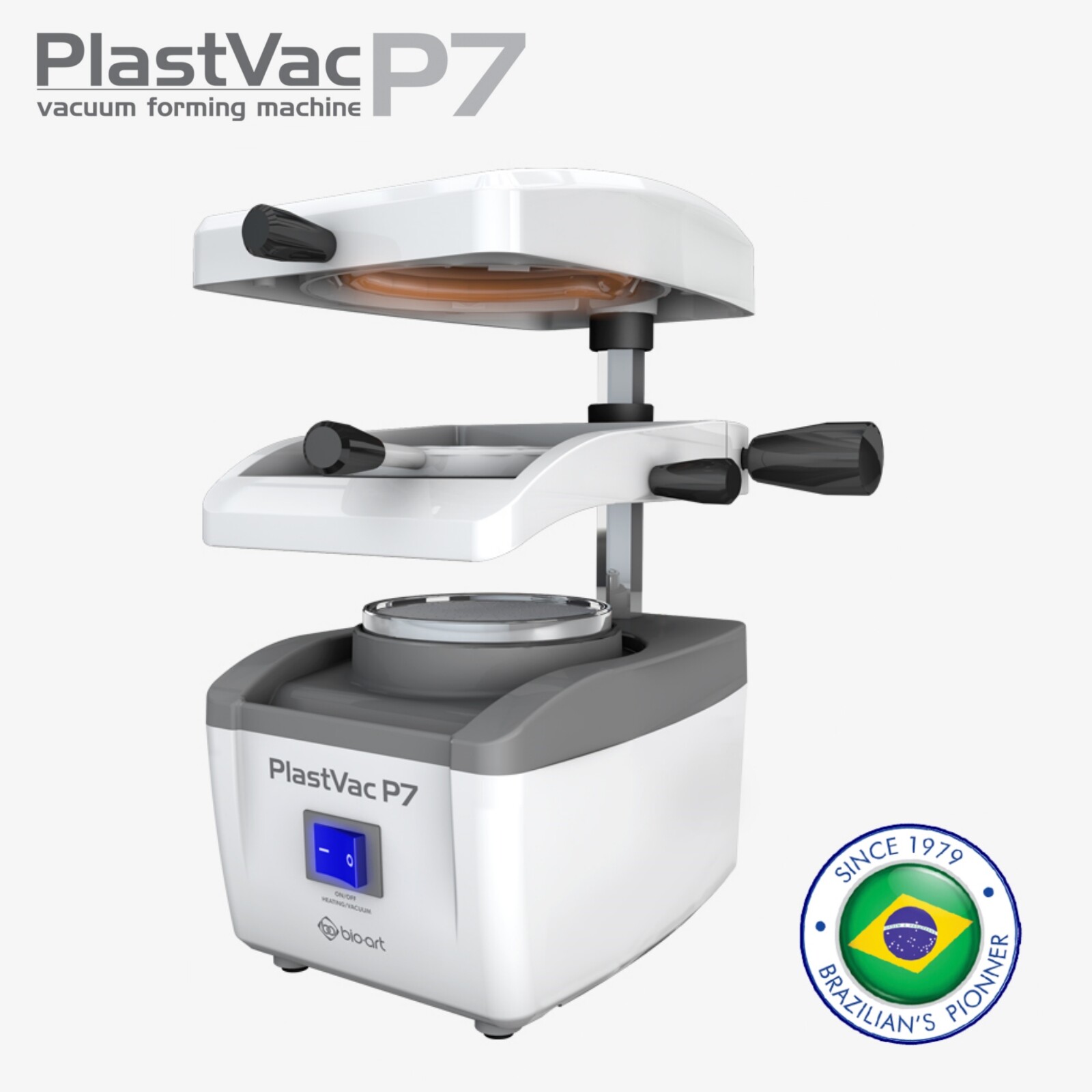 2Type BIOART Dental Vacuum Forming Machine Heat Thermoforming Equipment 110V