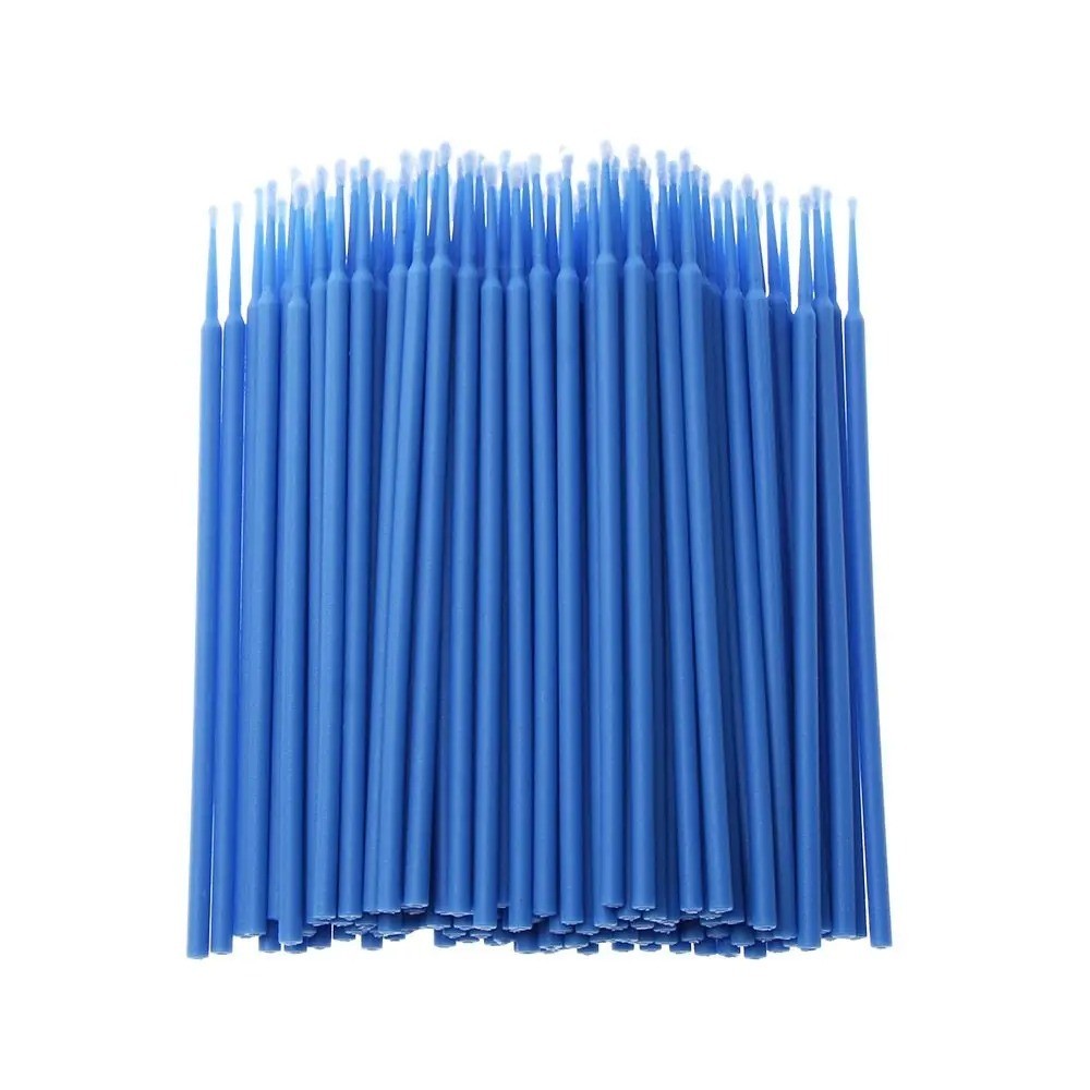 100 Microbrush Micro Brush Applicator Tips Regular, Fine, Super Fine Dental