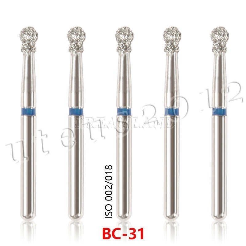 5Pcs/1Pack Burr Dental Burs Diamond Burs for High Speed Handpiece FG Burs