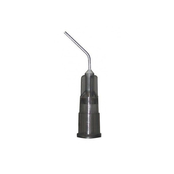 Primo Pre-Bent Cement/Etchant Dispensing Tips, 100/Pk. 22 gauge, Gray PT1003