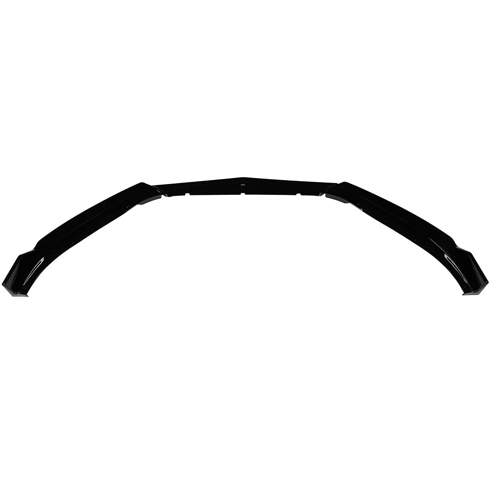 3PCS Front Lip Splitter Bumper PP Repacement for 2014-2019 for Mazda 3