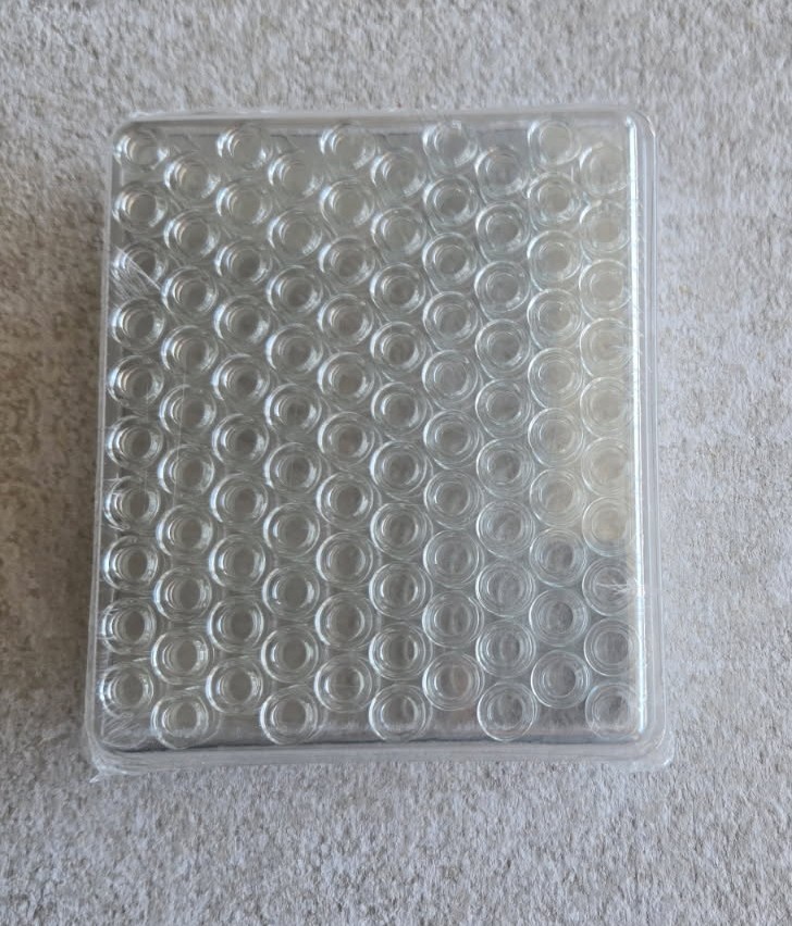 100 pcs 2.0mL clear glass vials, 12×32 mm crimp style Autosampling/GC/HPLC USA