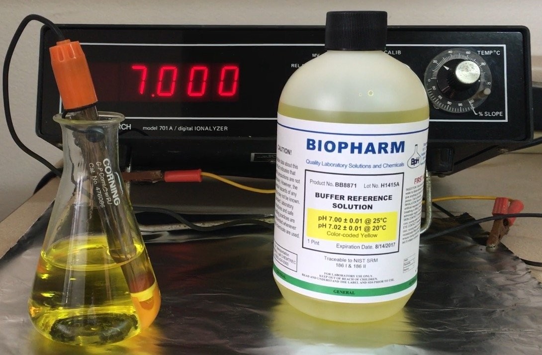pH Calibration Buffer 3-Pack, 500 mL 1.06 Pint Each: pH 4.00, pH 7.00, and pH…