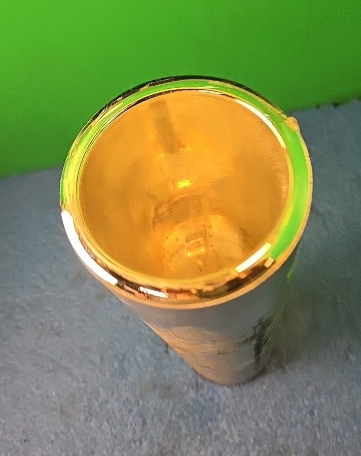 Pope Scientific 8645 Vacuum Dewar 1000 ml. w/ Fitted Copper Coil 8645/0099