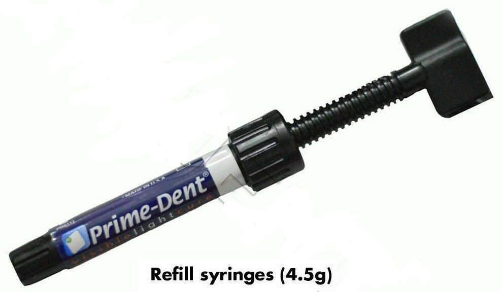 Prime Dent Light Cure Hybrid Composite Dental Resin – 4.5 g 001-001 All Shades