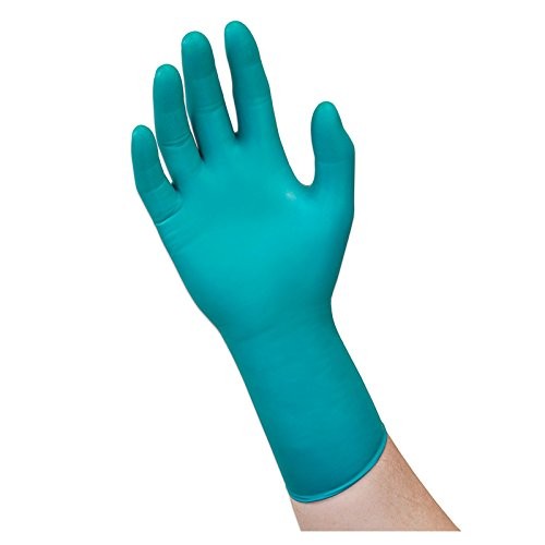 Microflex 93 260 X Large 50 Pack Chemical Resistant Disposable Gloves Teal