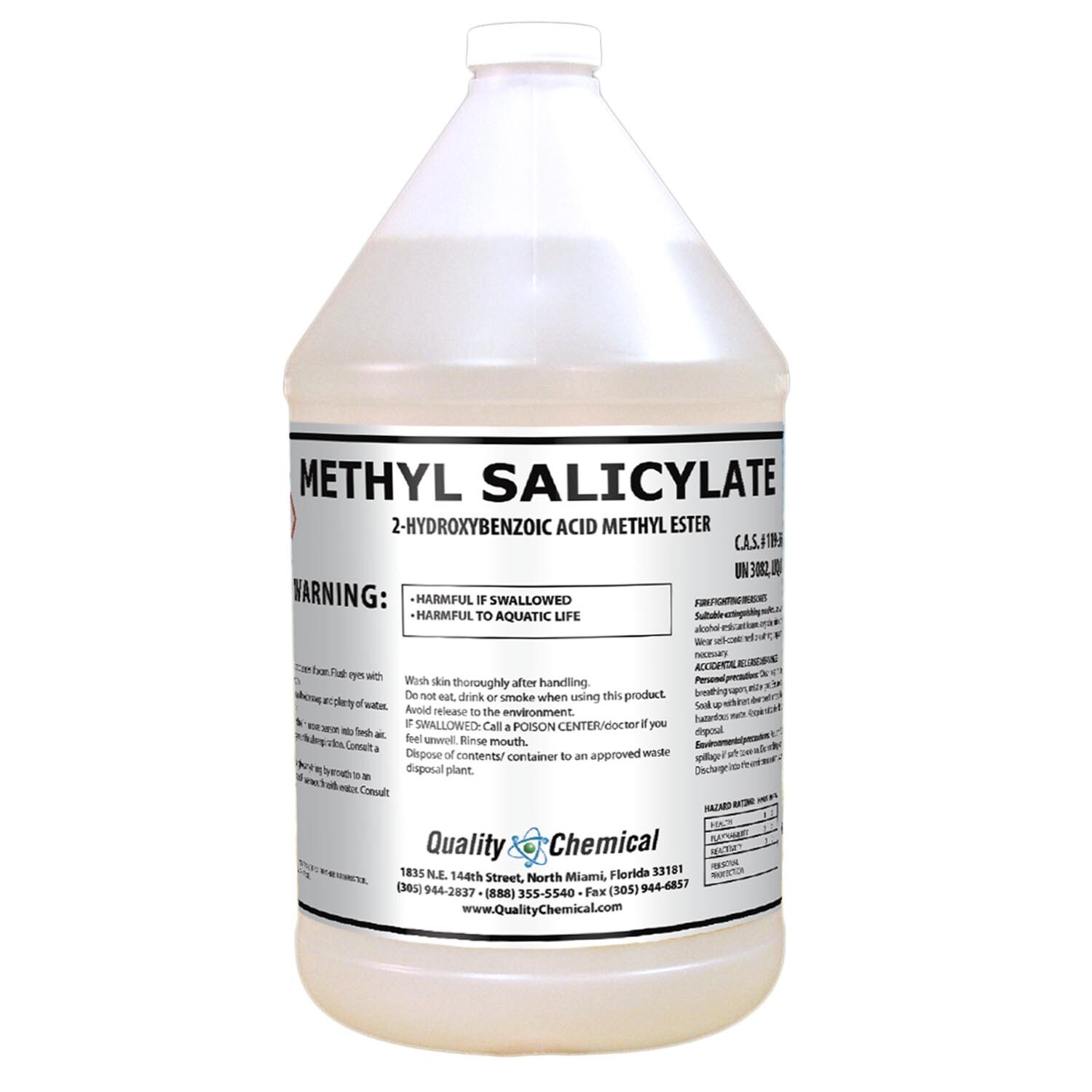 Methyl Salicylate / Tech Grade / 1 gallon (128 oz.)
