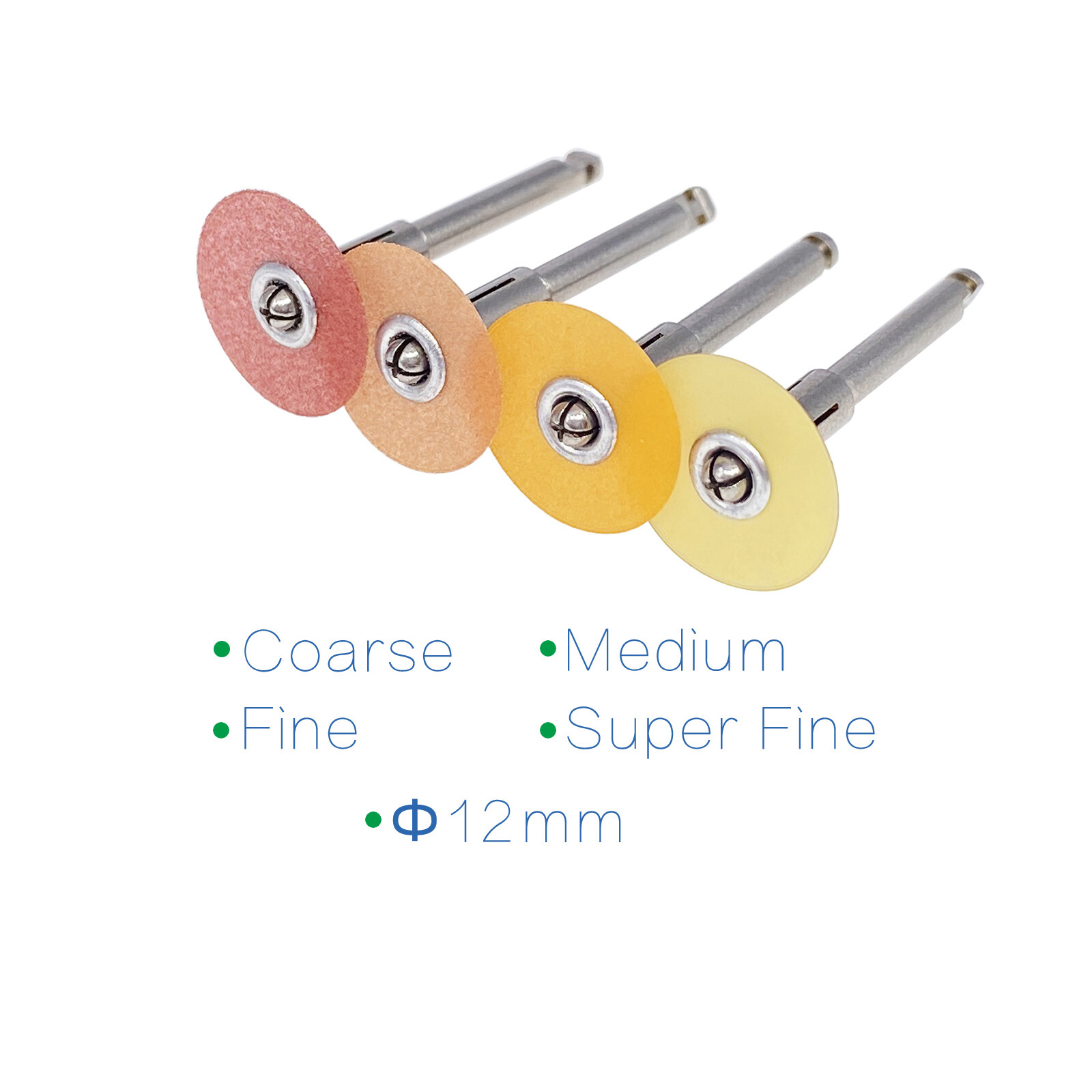 Dental Sof-Lex contouring polishing 2382 Pop-On discs 0.47″ 12mm or Mandrel