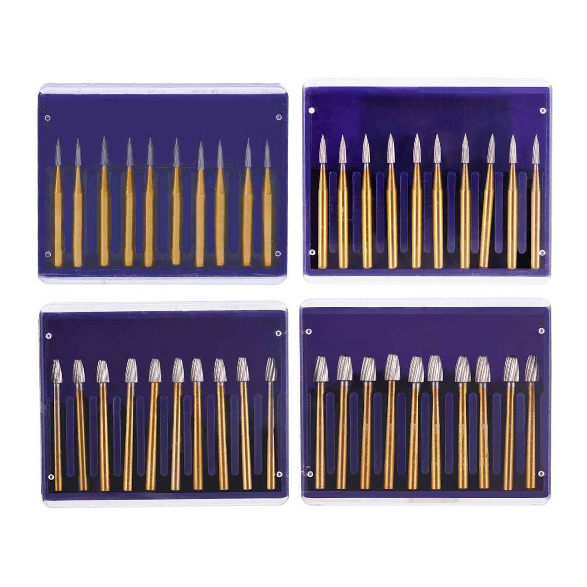 Dental Trimming/Finishing Gold Bur Tungsten Carbide FG For High Speed Handpiece