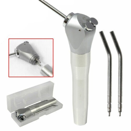 Dental 3 Way Air Water Spray Triple Syringe Handpiece 2PC Nozzles Tips Tubes CE