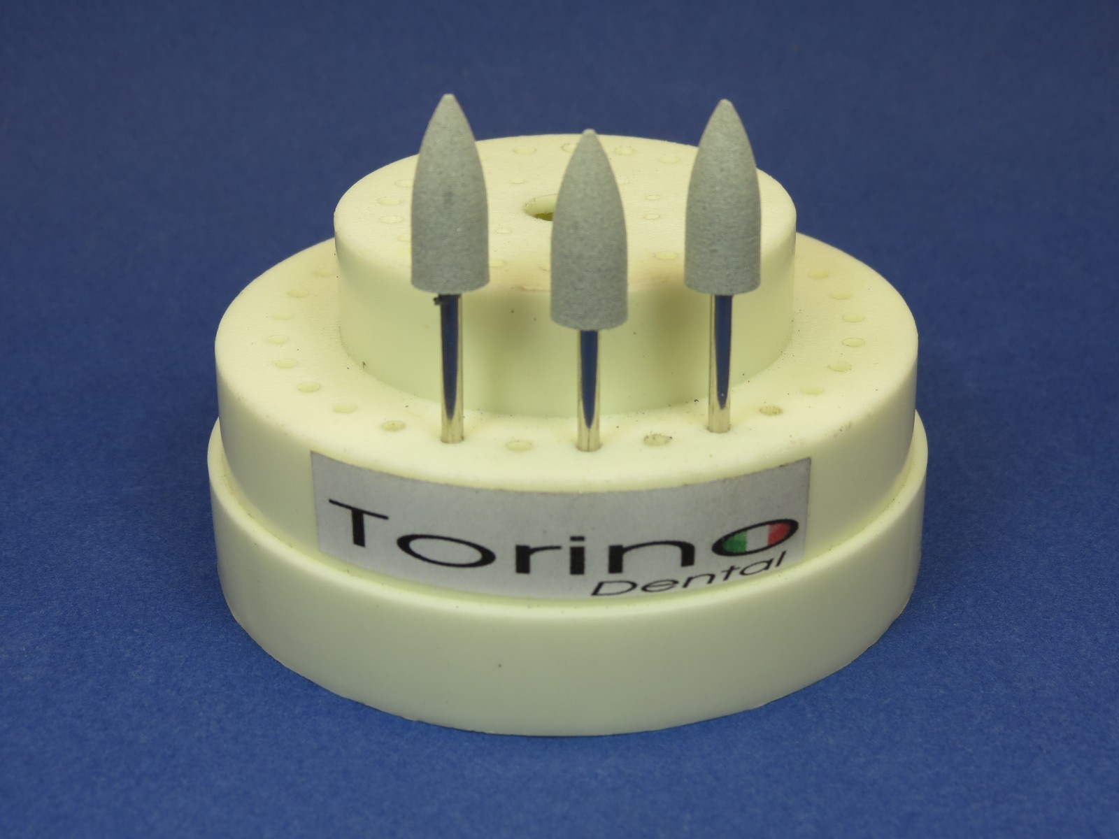 Dental Lab Silicone Polishers Burs Conical Trunk HP 8H8604 Kit /3 Pcs TORINO