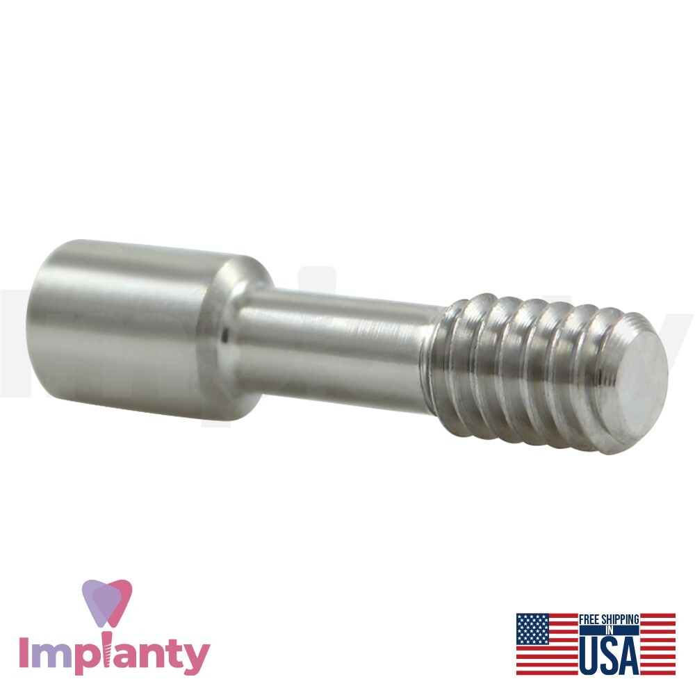 10x GDT Fixation Screw For Dental Prosthetic Titanium Int Hex 2.42mm Dentistry