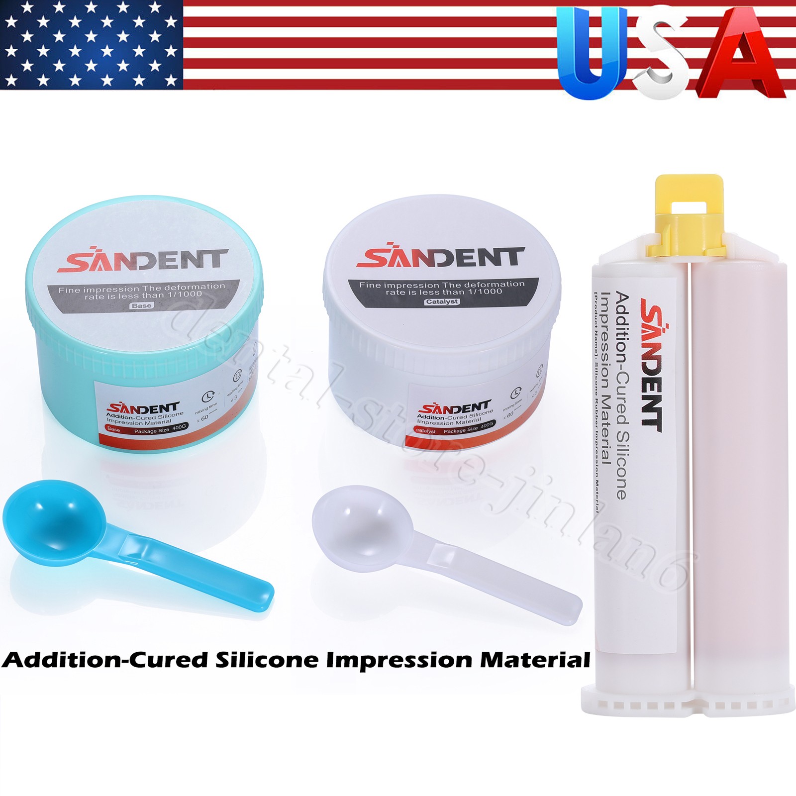 Dental Impression Material Putty Light/Heavy Body Normal/Fast Set
