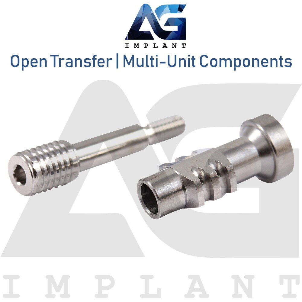 10 Open Transfer Coping Prosthetics For Multi Unit Unit 1.6 System Components