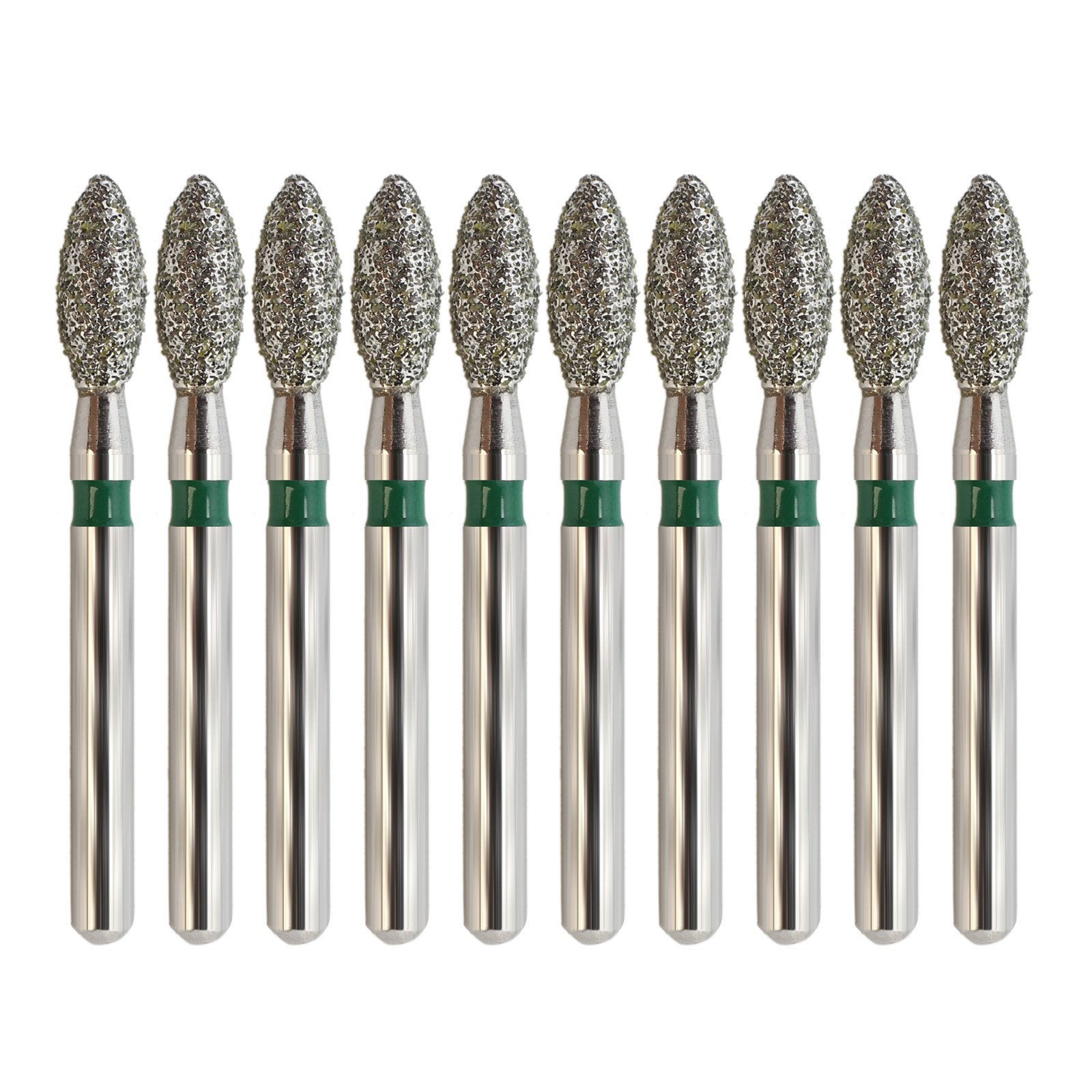 Dental Diamond Bur Football FG 368/023C Burs Pointed Coarse High Speed Dia Burr