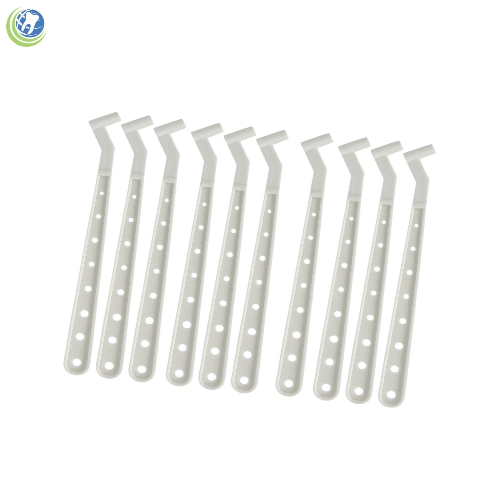 10X Dental Brush Applicator Tips Handle Composites Bondings Pit Fissure Varnish