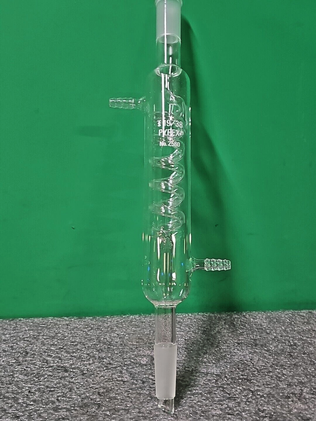 PYREX 200 mm Graham Condenser |Top+Bottom 19/38 Standard Taper Joints 2560-200