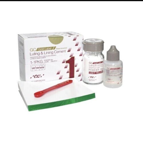 GC Gold Label 1 Glass Ionomer Luting & Lining Cement (Large Pack)