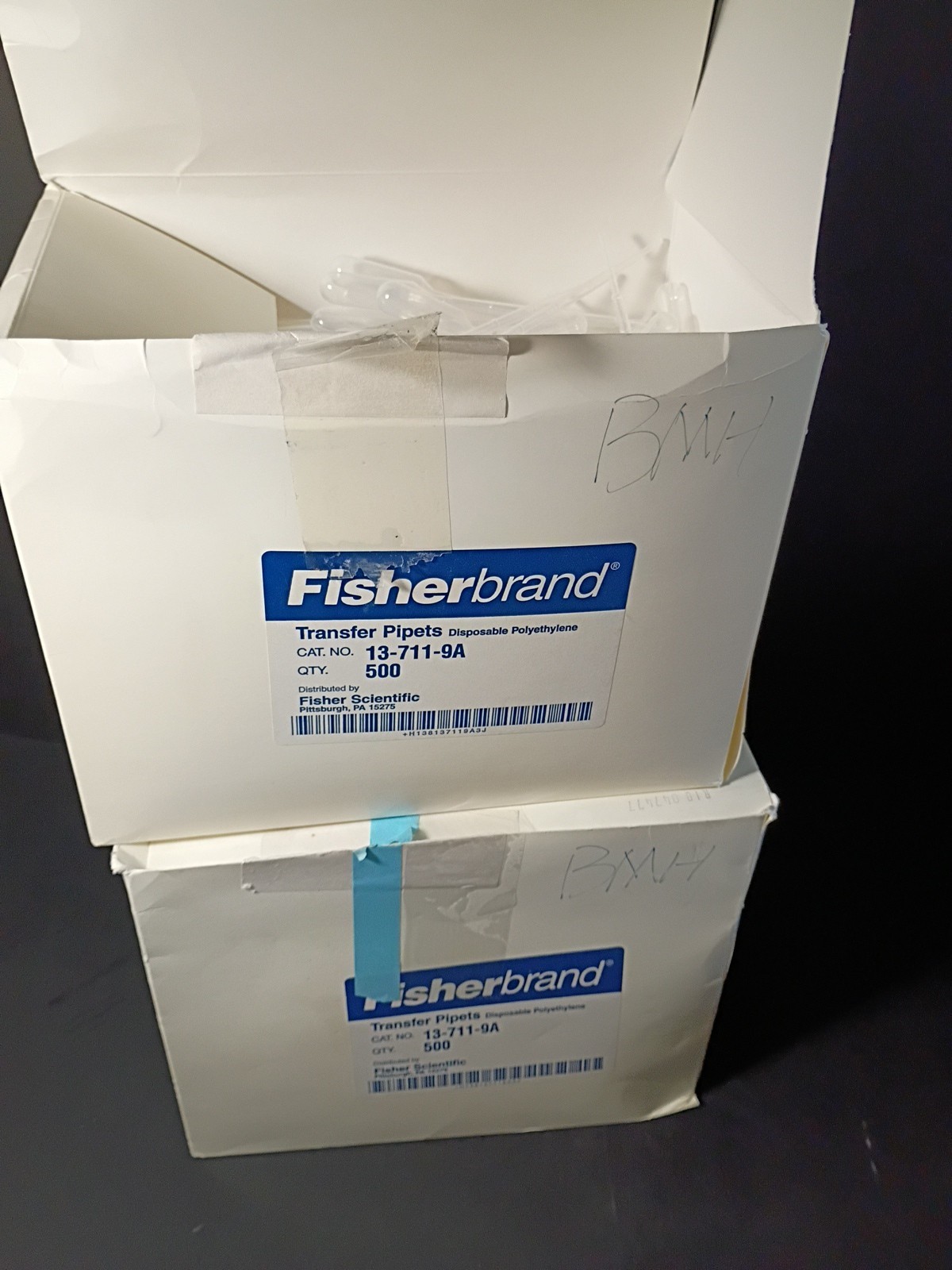 Fisherbrand TRANSFER PIPETS 13-711-9A Disposable Polyethylene -OpenBox Appr. 800