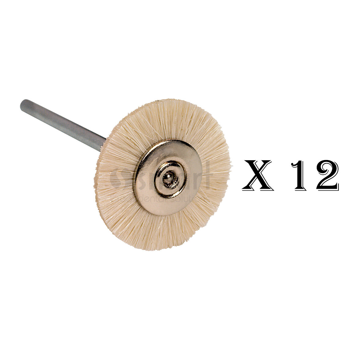 LOTx2 Renfert Goat hair Polishing brush precious metal acrylic 19 mm 2040000