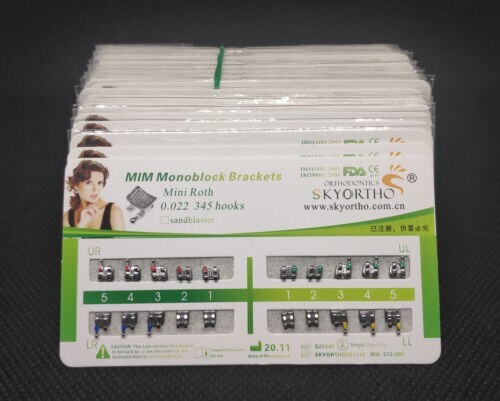Dental Brackets Metal Ortodoncia Braces For Teeth 018 022 Roth Mbt Edgewise