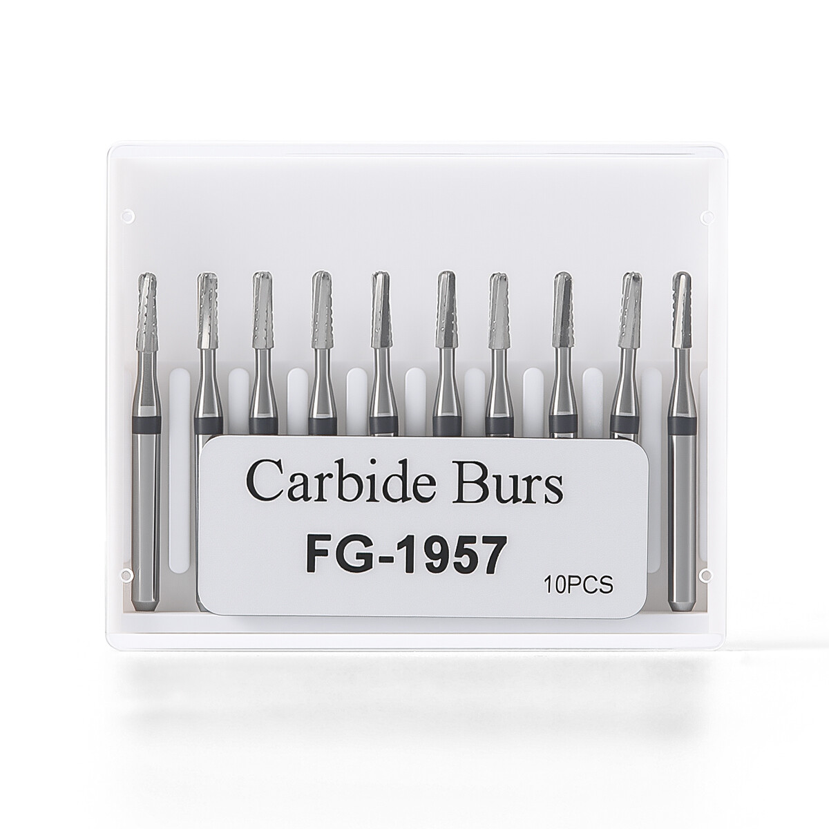 Dental Tungsten Carbide Burs Metal Cutting FG 1.6mm For High Speed Handpiece