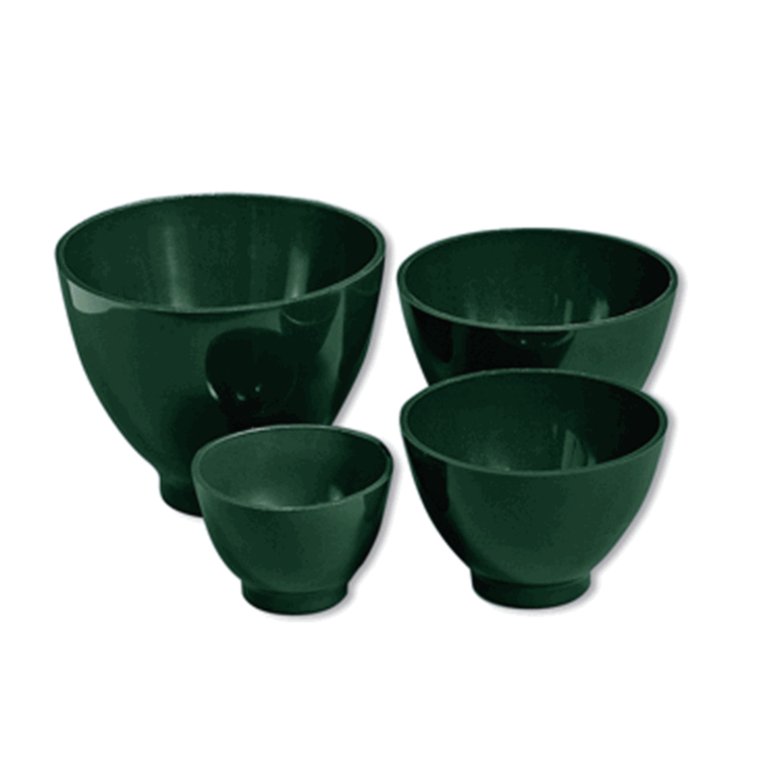 Dental Lab Flexible Rubber Mixing Bowl – Small, Medium, Large, or Set of 4