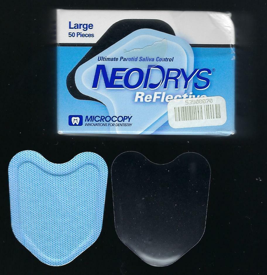 NeoDrys Saliva Absorbents blue, large, pack of 42pcs, unused