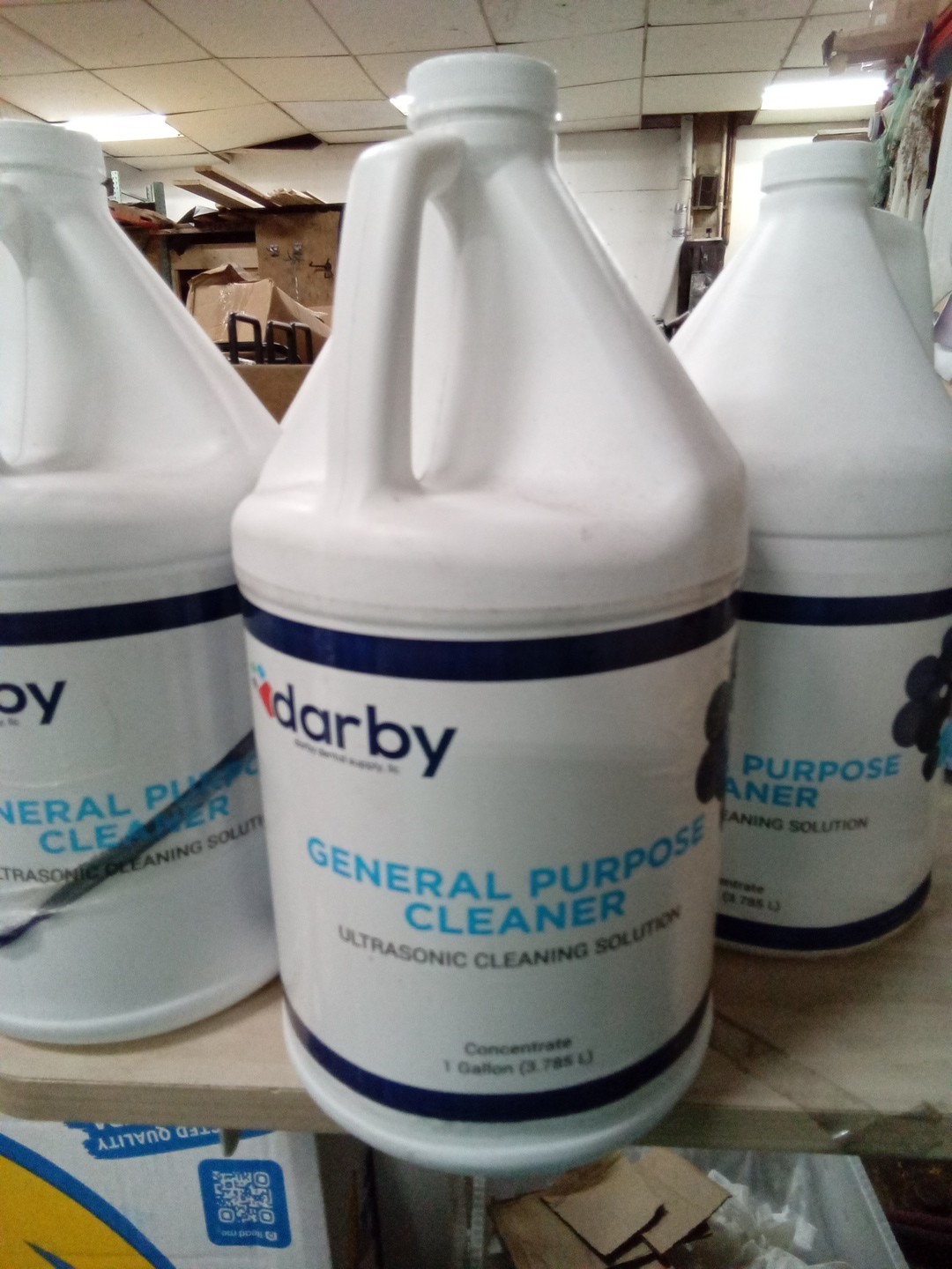 1 Gal,Darby Dental Supply General Purpose Clean Ultrasonic Cleaning Sol, 064,YB