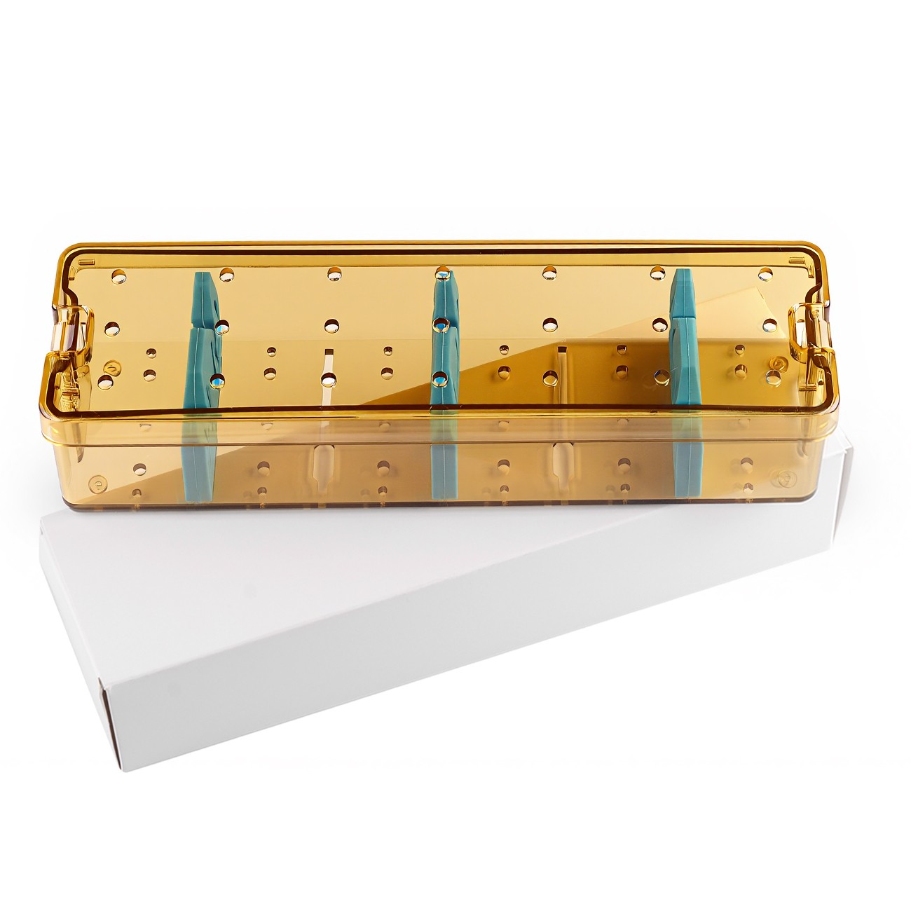 Small Size PPSU Endoscope Sterilization Tray Disinfection Box for Endoscope
