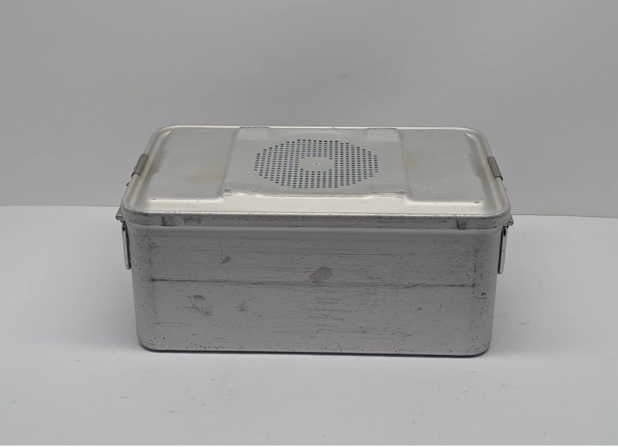 Aesculap JN744 Sterilization Case Container Orthopedic Surgery+Stryker CD4 Tray