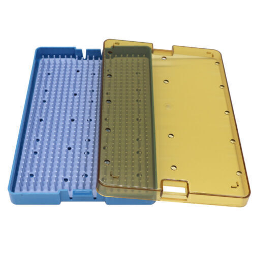 PPSU sterilization tray case sterilising w/ silicone mat surgical instrument