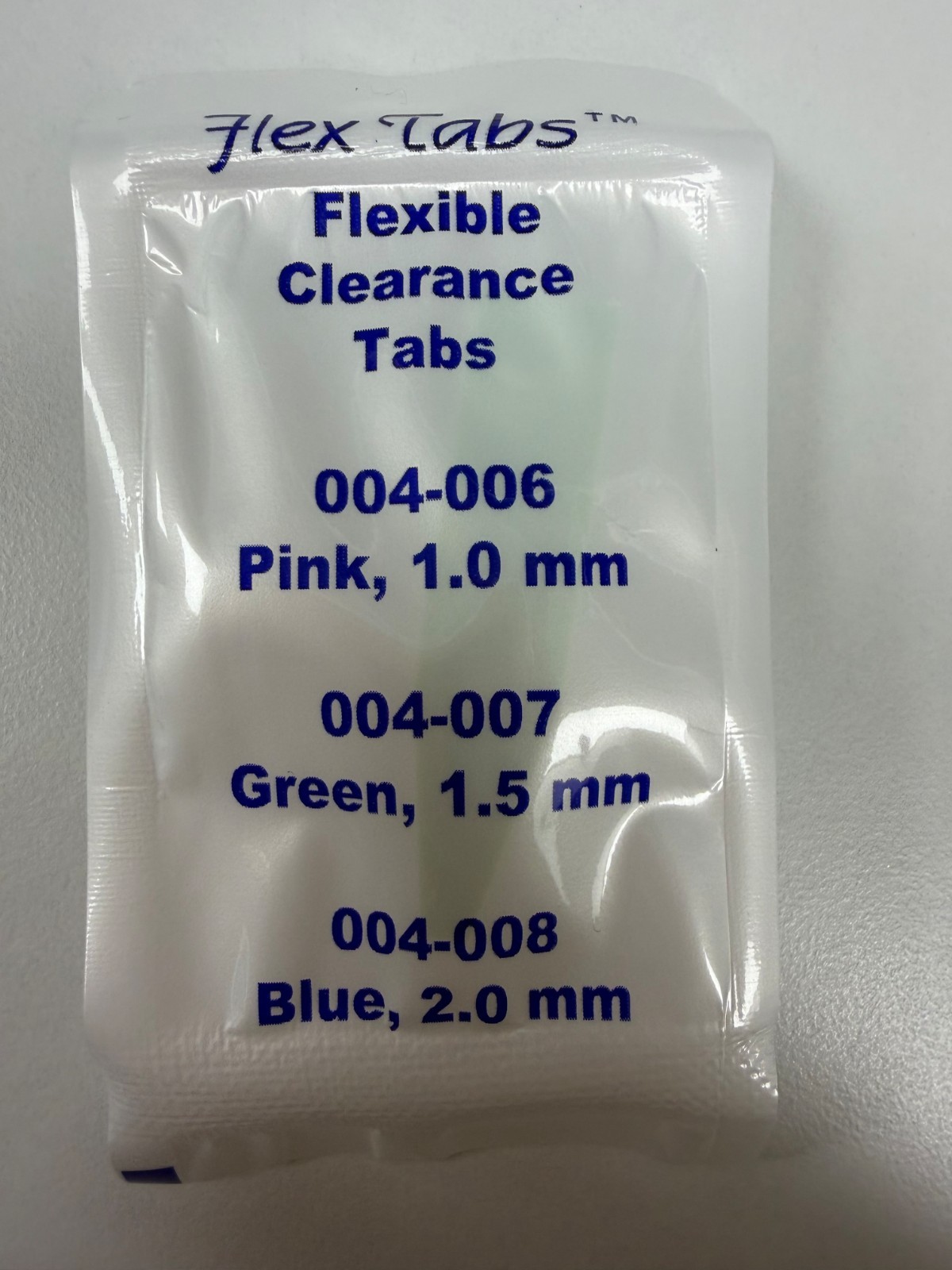 Kerr FlexTabs Intraoral Bite Clearance Diagnostic Guide Pack 004-009