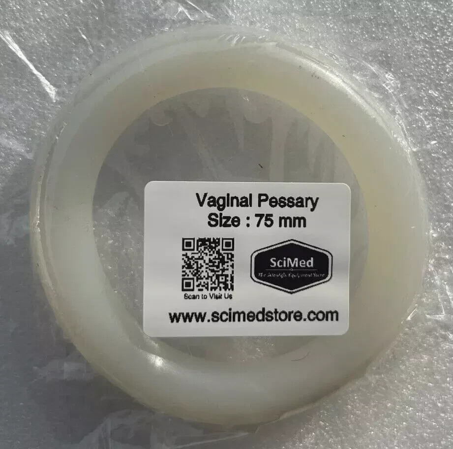 Pessary Ring Silicone Pessaries Pelvic Organ Uterine Prolapse 75 mm Size
