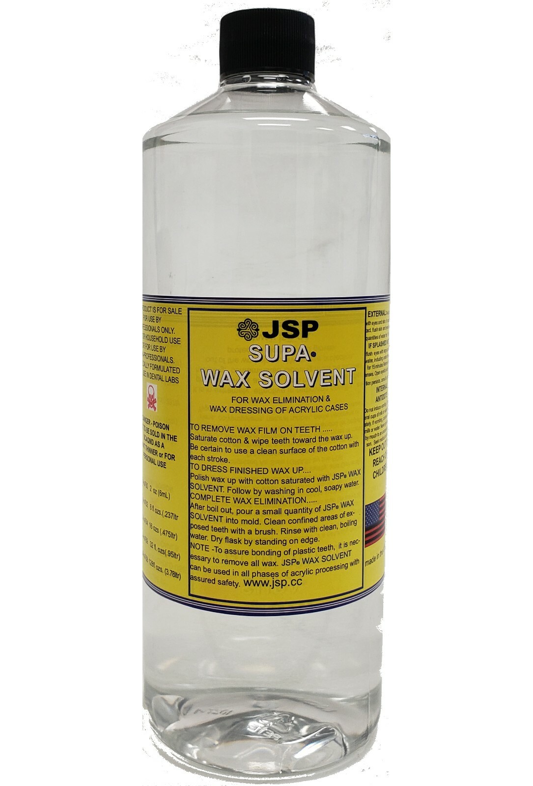 JSP SUPA ® WAX SOLVENT 32 oz (wa769)