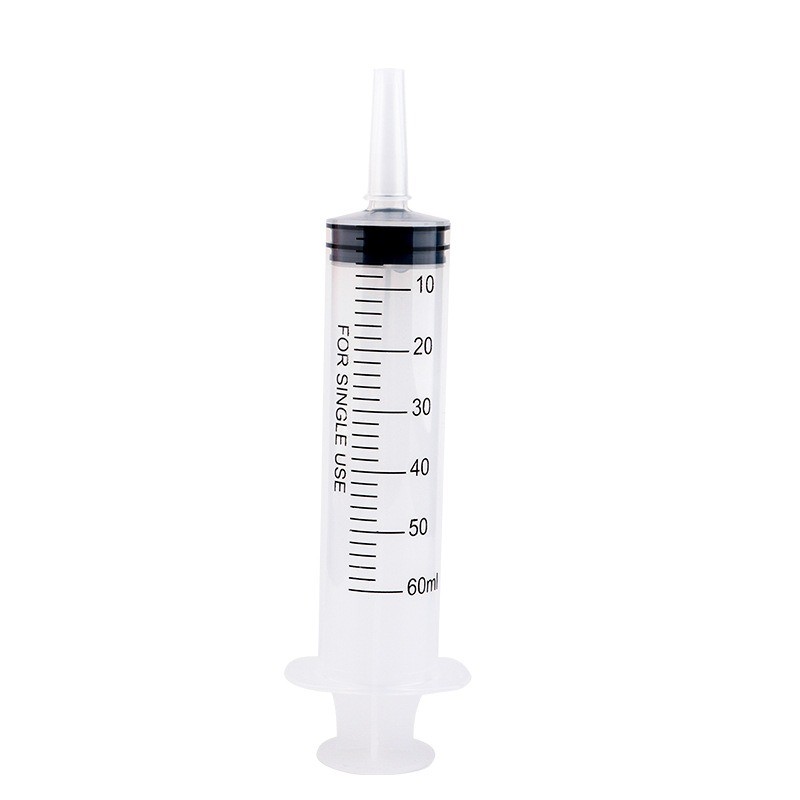 Syringe Hydroponics Nutrient Measuring Syringe Reusable Big 60-350ML