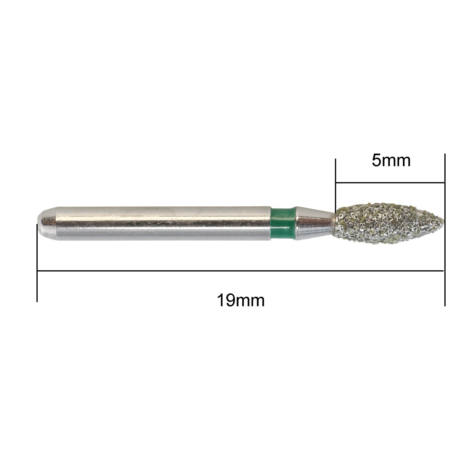 Dental Burs Diamond Egg Football Bur FG 1.6mm High Speed Friction Grip 379 368