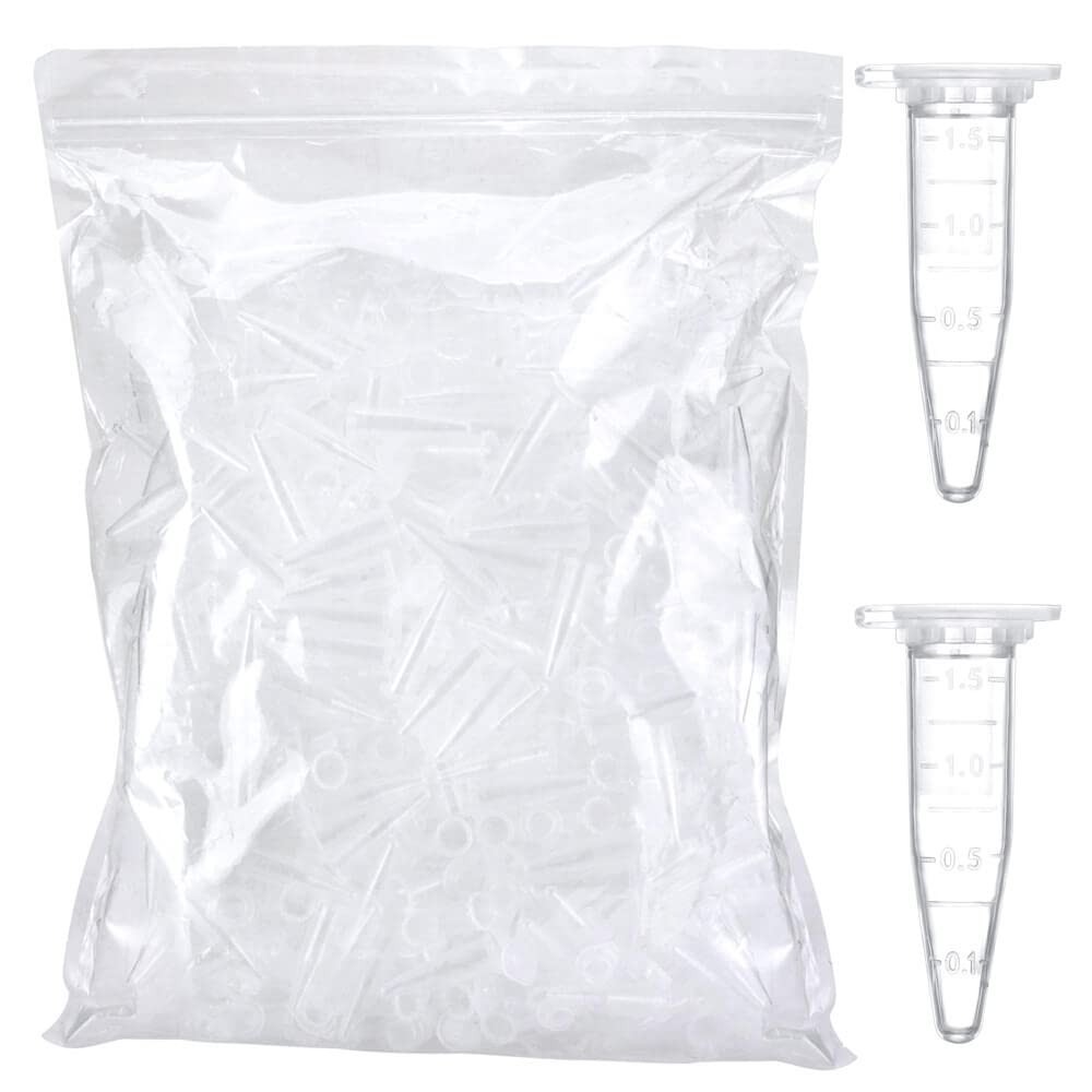 BKMAMLAB 1.5ml Microcentrifuge Tubes 500pcs, EO Sterile 500pcs