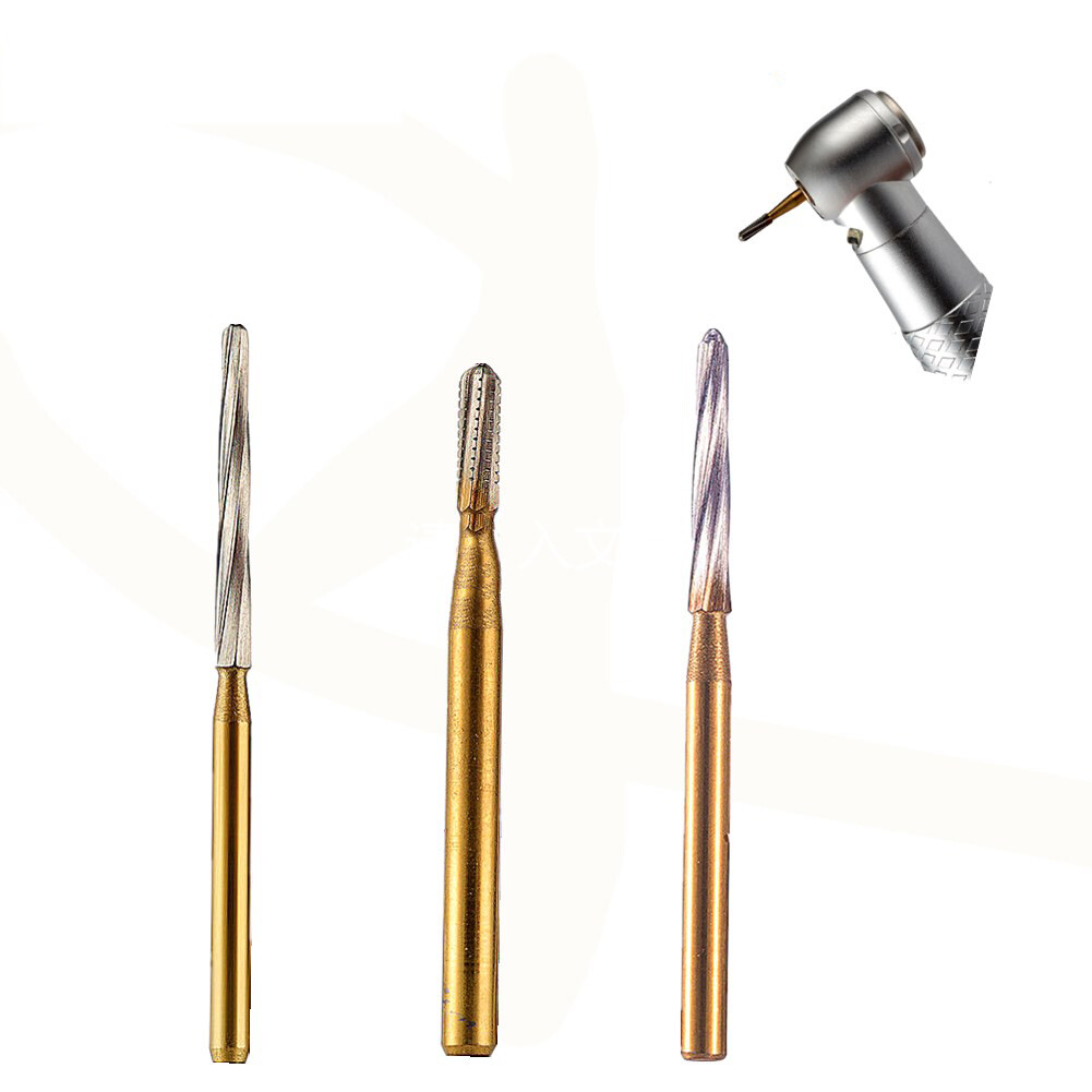 10Pc Dental Endo Finishing FG ENDO-Z Burs Carbide Tungsten Steel Trim 23mm Drill