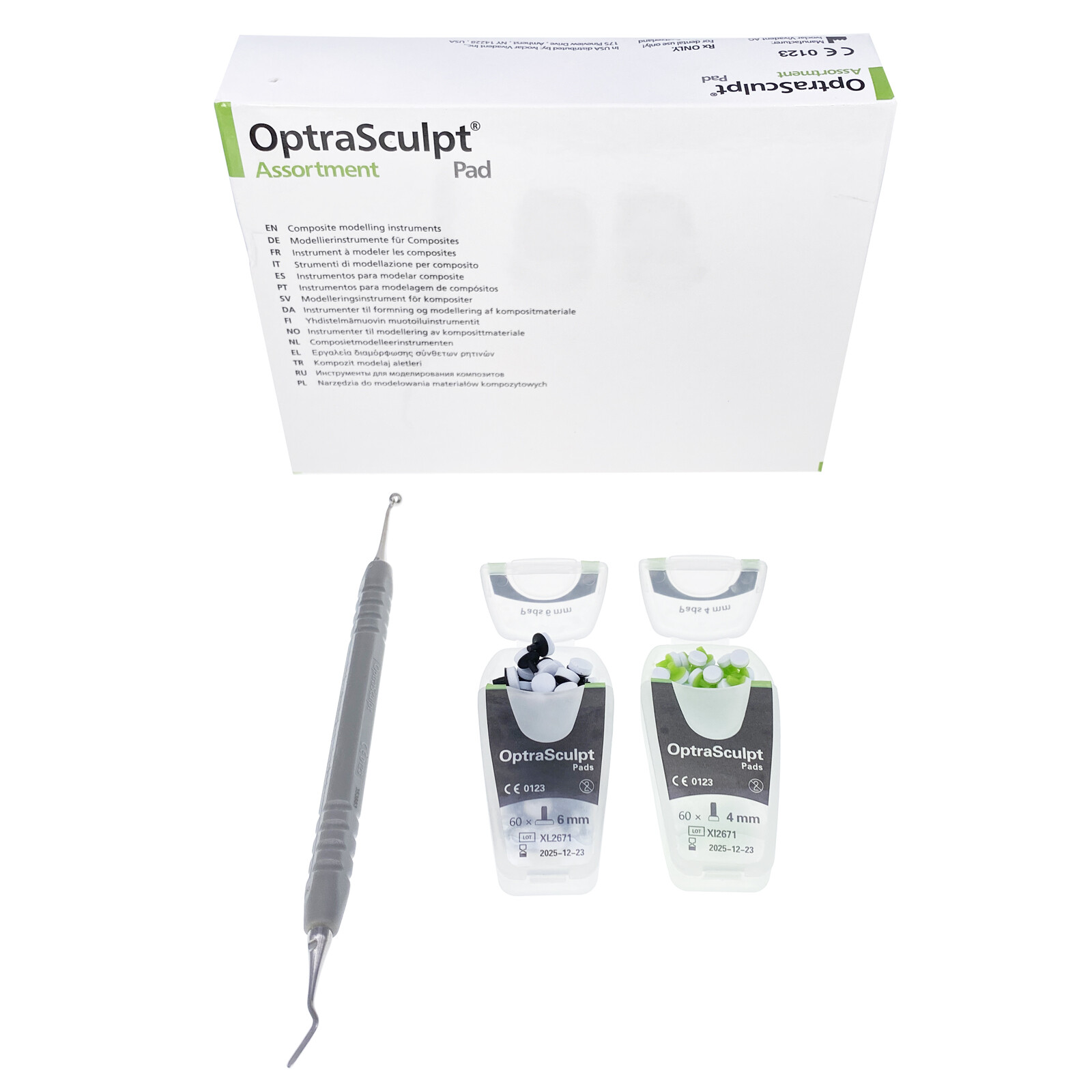 1set Optrasculpt Pad Dental Ivocler Vivadent Assortment Kit Anterior And Posteri