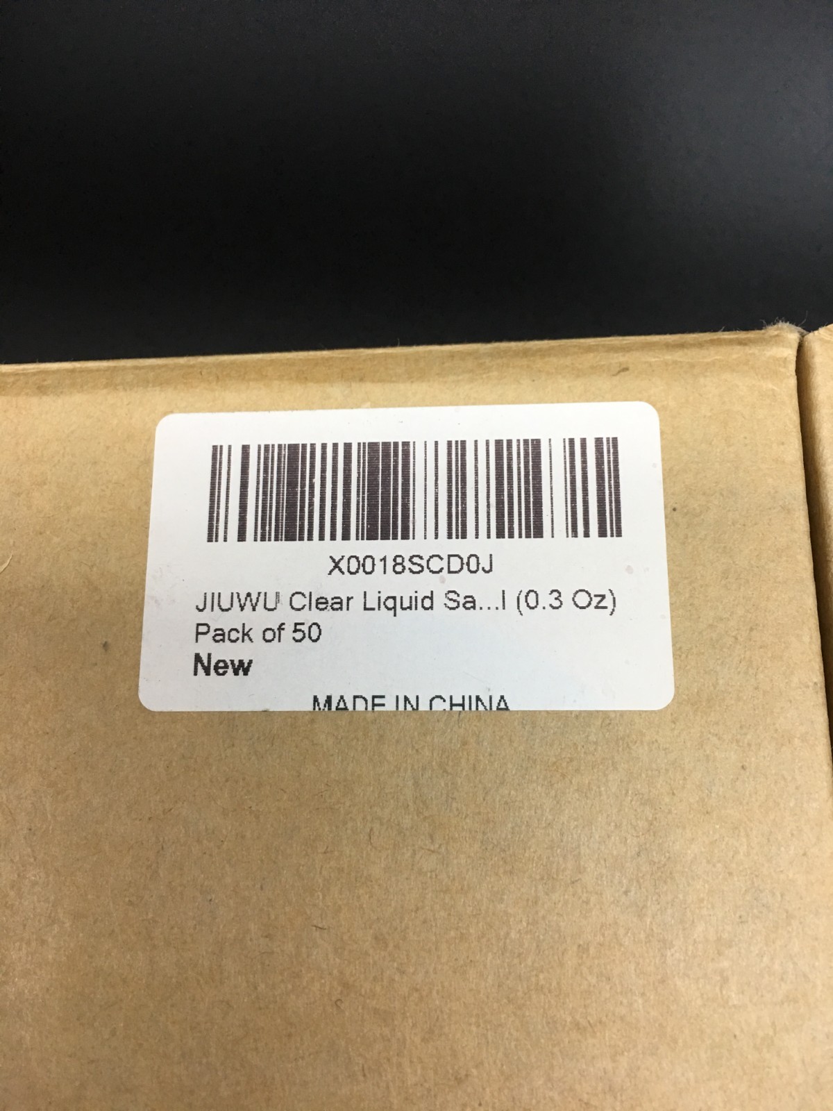 JIUWU Clear Liquid Sampling Sample Bottles 0.3oz 10mL Pack 32 PCS