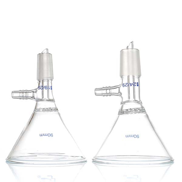 Bulk Buy 50mm – 150mm Clear Glass Filter Funnel w/ Standard Joint to Flask CA