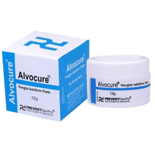 Prevest Denpro Alvocure Iodo-form Dental Dry Socket Paste 12gm ( Free Ship )