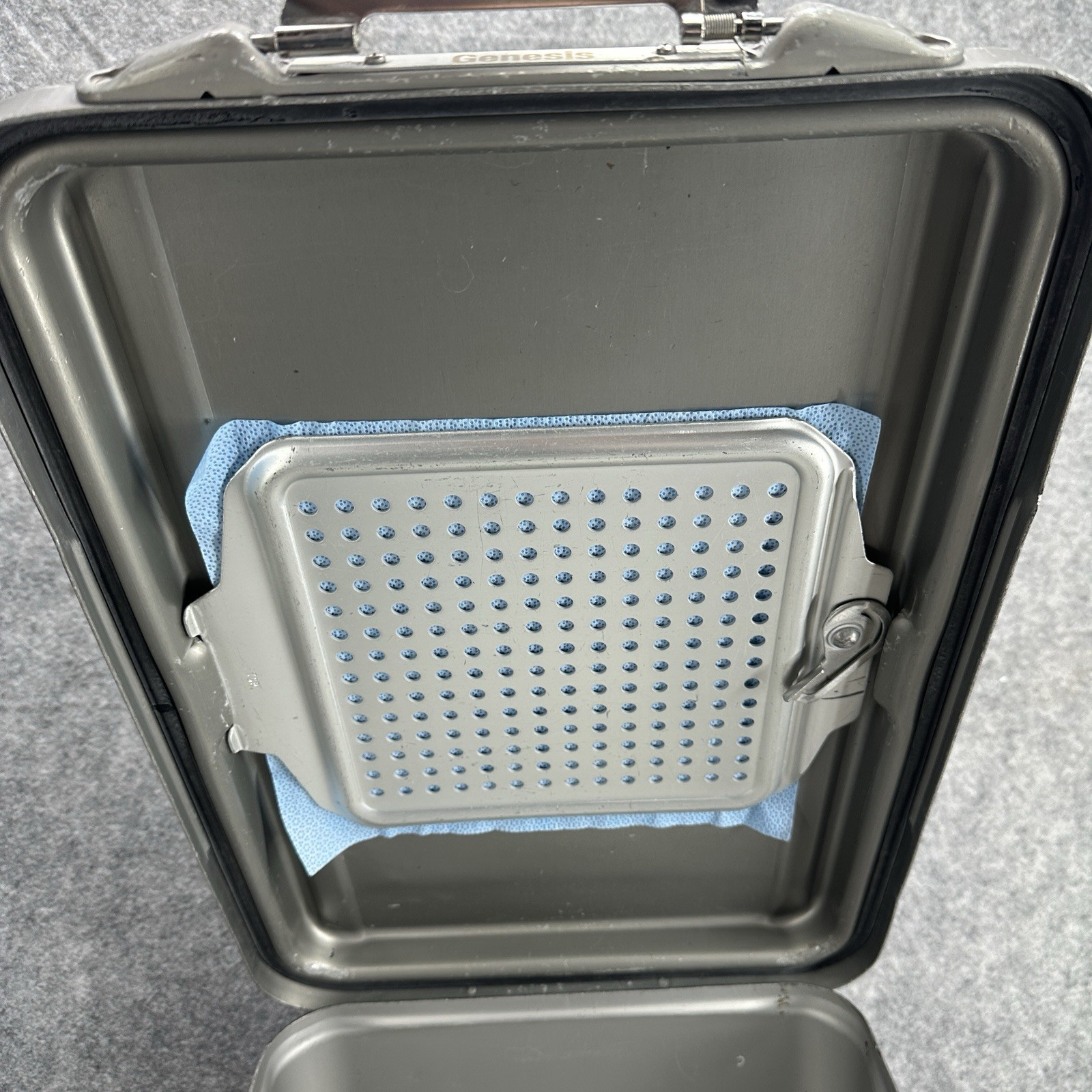V. Mueller Genesis Sterilization Case 17.5″ x 12 x 7 No Basket Mid Length