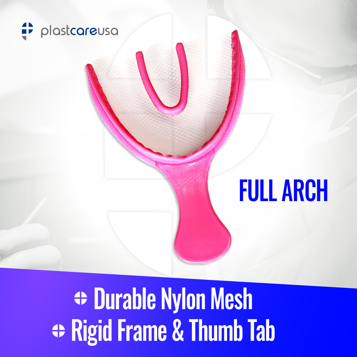 120 Full Arch Dental Bite Registration Impression Triple Trays (4 Box of 30)