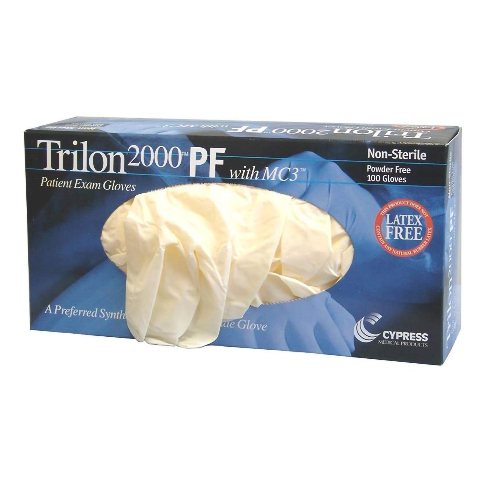 Trilon 2000 PF with MC3 Stretch Vinyl Exam Glove – 1000 per Case