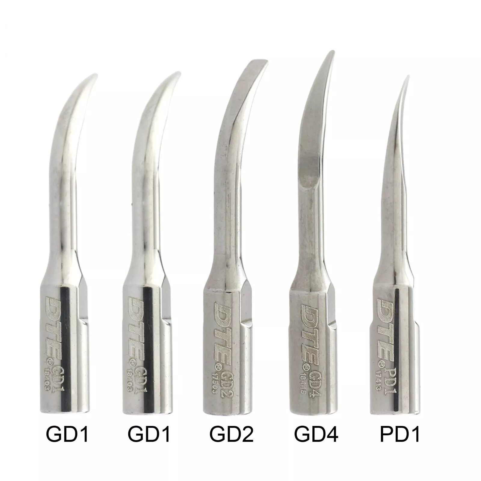 Woodpecker DTE Dental Ultrasonic Scaler Tips Fits SATELEC ACTEON GD1 GD2 GD4 PD1