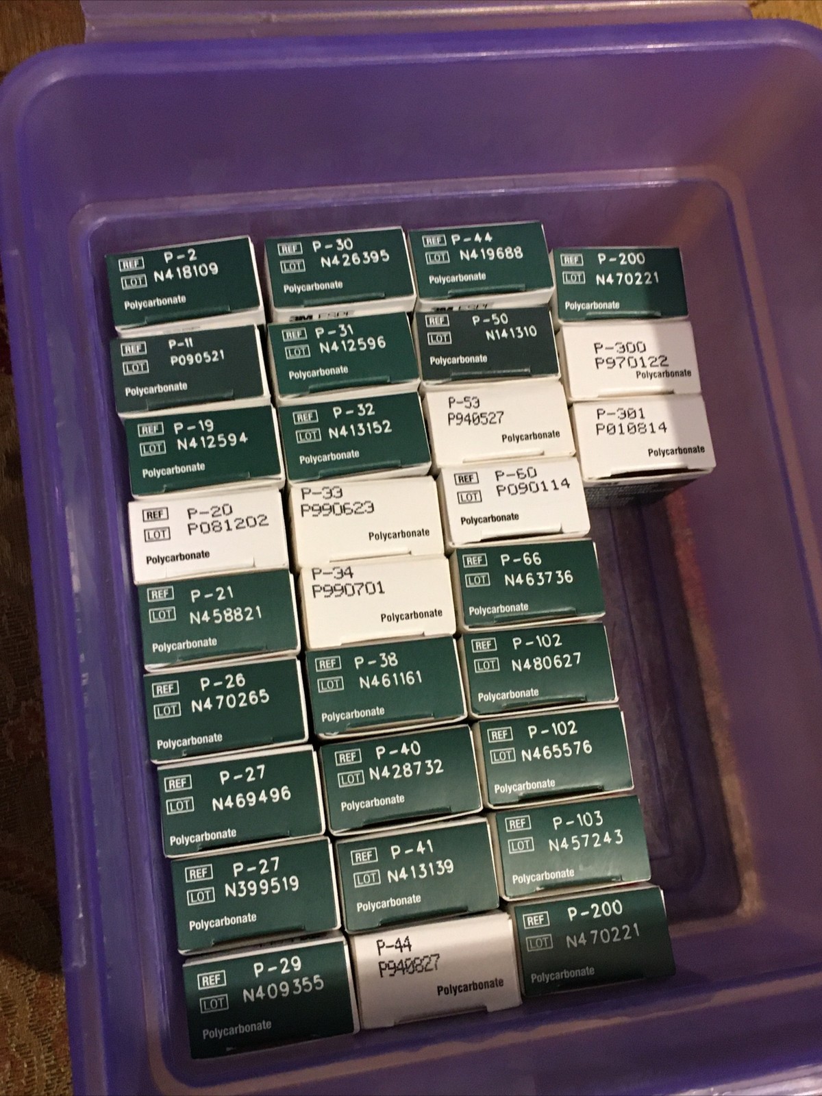 3M Iso ESPE Temporary POLYCARBONATE Dental 5Pk SIZES READ DROPBOX- 1 Box