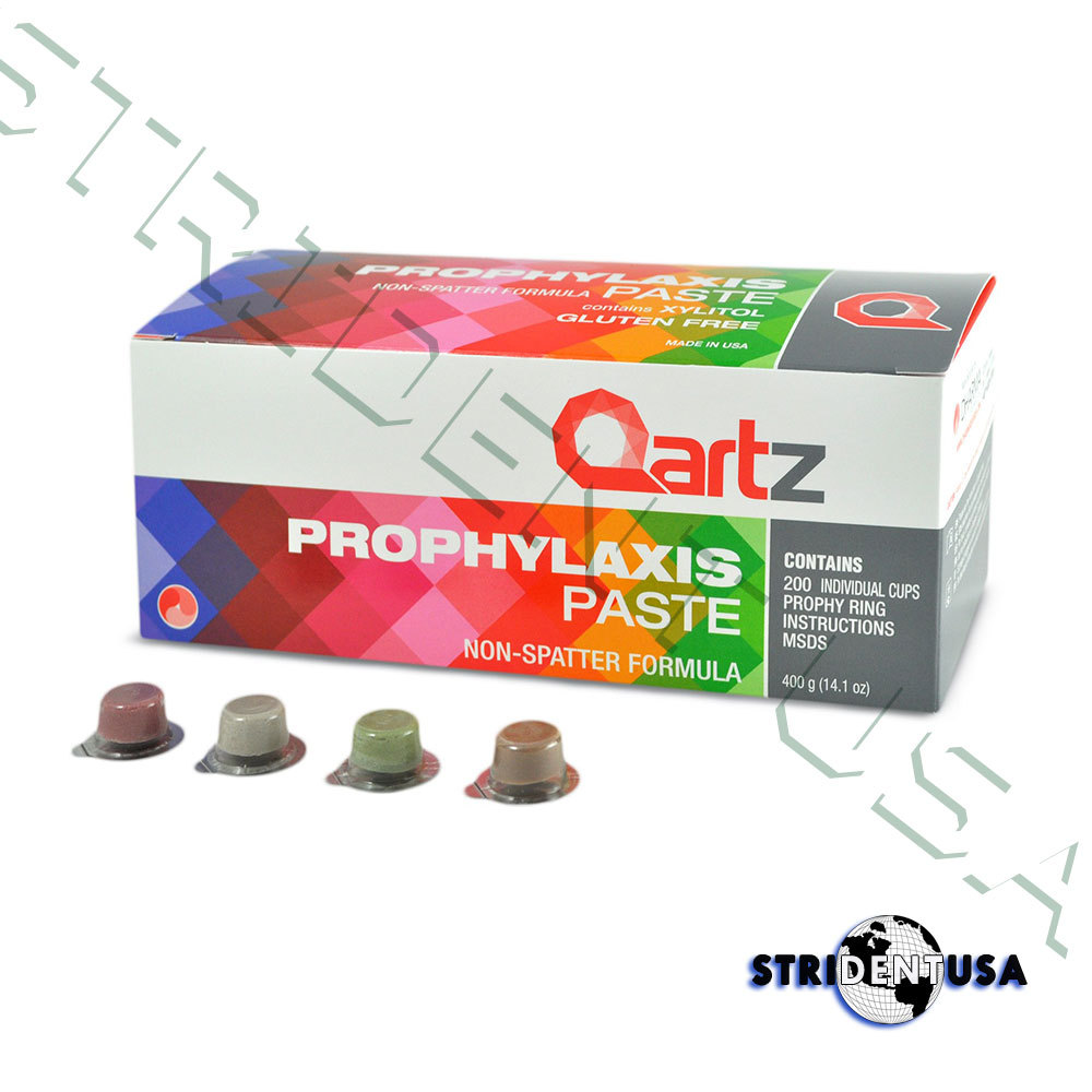 Prophy Paste Cups MINT EXTRA COARSE Grit 200 Cups Per Box 1.23% Fluoride